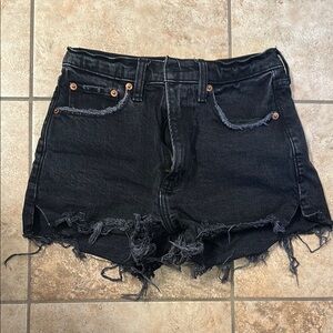 Abercrombie & Fitch Black Shorts